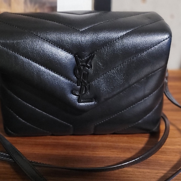 SOLD - YSL Toy Loulou in Black on Black - Picture 10 of 16